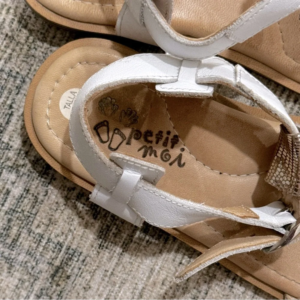 Petit Mai grill Summer Leather Sandals Size 8